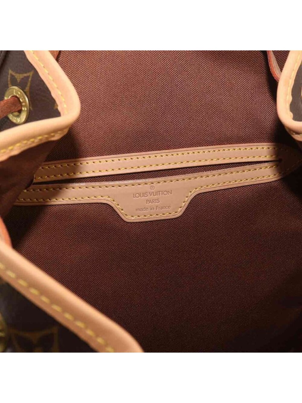 Louis Vuitton Monogram Montsouris GM Backpack Brown - Picture 6 of 10